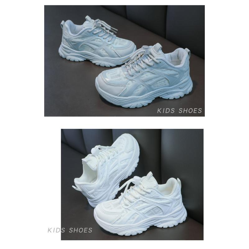 Новая универсальная детская обувь весна-осень обувь для девочек и пап сетчатая дышащая — фото 13