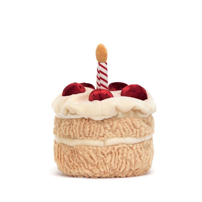 Fun Birthday Cake Plush Toys Dolls Stuffed Animals Gifts Graduation Couples