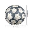 1pc Miniature Schnauzer Portrait Theme Soccer Ball Football, Size 5, Lightweight PVC, Outdoor Training Soccer Ball,Gift c65139