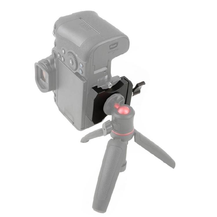 Aluminum Alloy Quick Release Plate Tripod Gimbal Base 3/8 to 1/4 Screw Mount