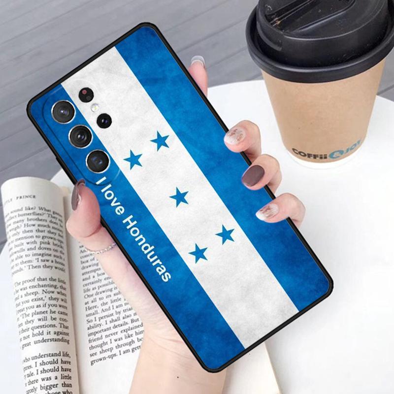 Honduras Flagge Handyhülle Cover Für Samsung Galaxy S24 S25 Ultra S21 S22 Ultra S10E Note 10 Plus Note 20 FE S23
