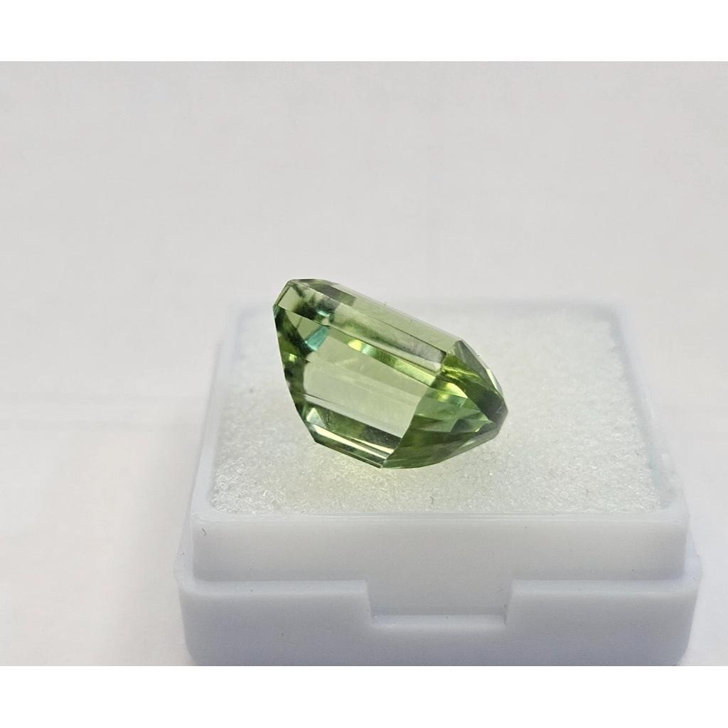 9-10 Ct Natural Bi-Color Tourmaline Cushion Cut Beautiful Certified Gemstone