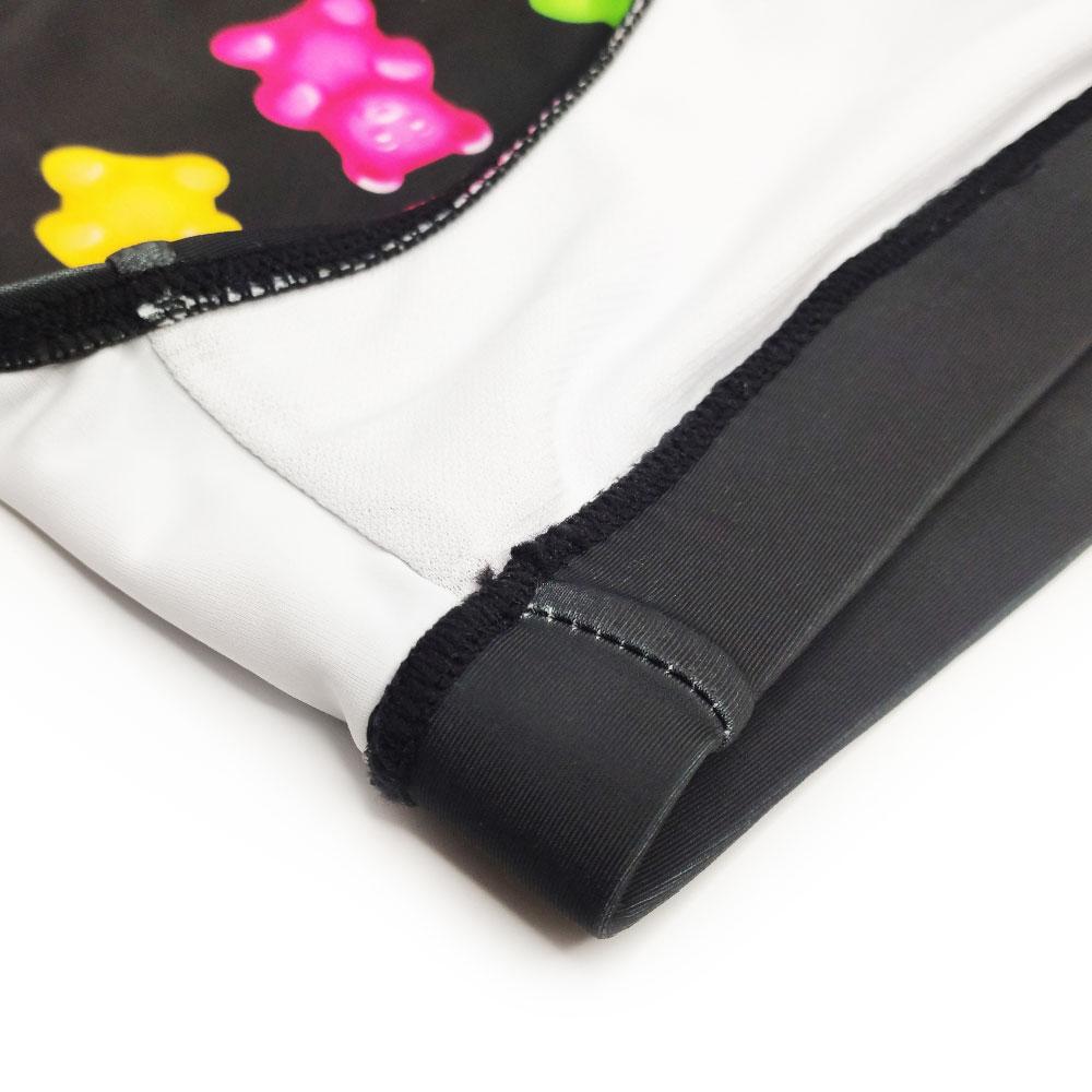 Herren-Badehose, Schwarz, Bärenfarbe, niedrige Taille, enge Passform, sexy Bademode, Strandkleidung, Bräunen, Surfen