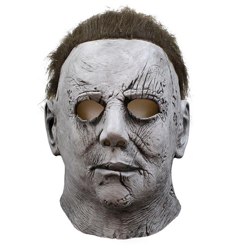 

Halloween Michael Myers Killer Mask Bloody Latex Horror Cosplay Prop Unisex Costume Accessory