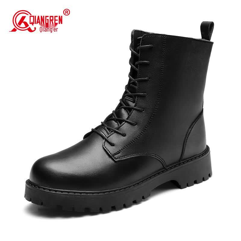 Qiangren X-1C Women s Winter Warm Leather Boots 35