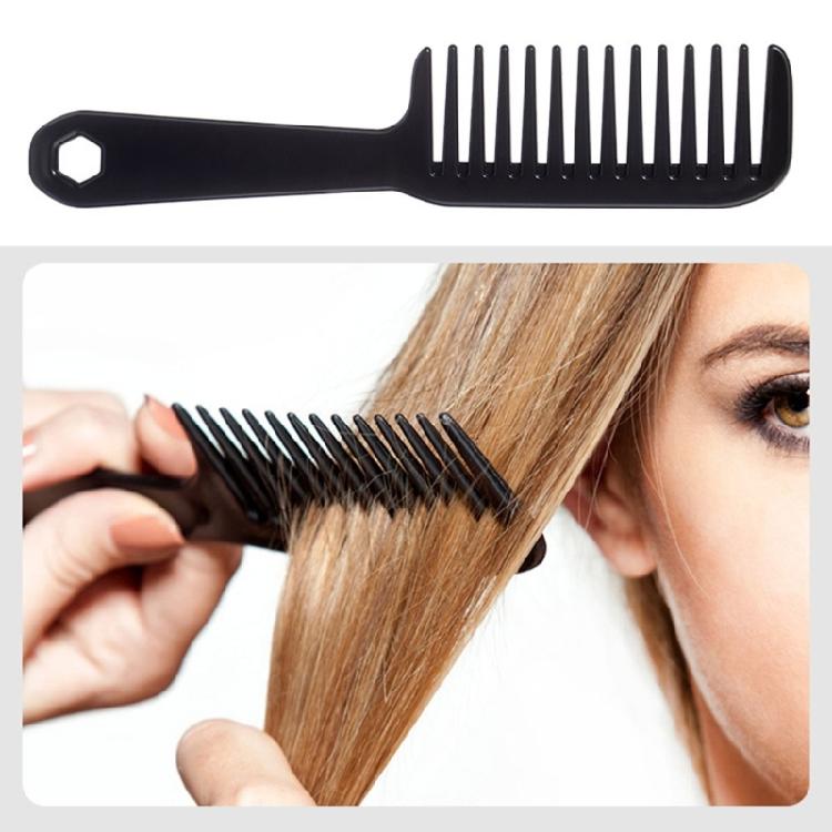 Fashion Wide Tooth Comb for Gentle Hair Management Elegant Hair Styling Tool for Travel and Daily Use