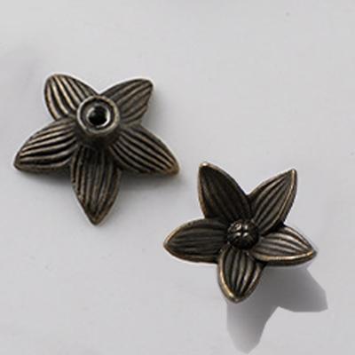 2 Stück Antik Einloch Vintage Schublade Kleiner Griff Schmuckkästchen Griff Schranktür Kleiner Griff Schubladengriff Schmuckkästchen Griff