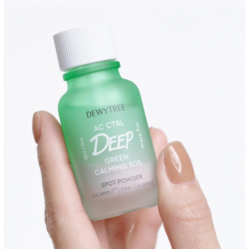 [Dewytree] AC Control Deep Green Calming SOS Spot Powder, 21g