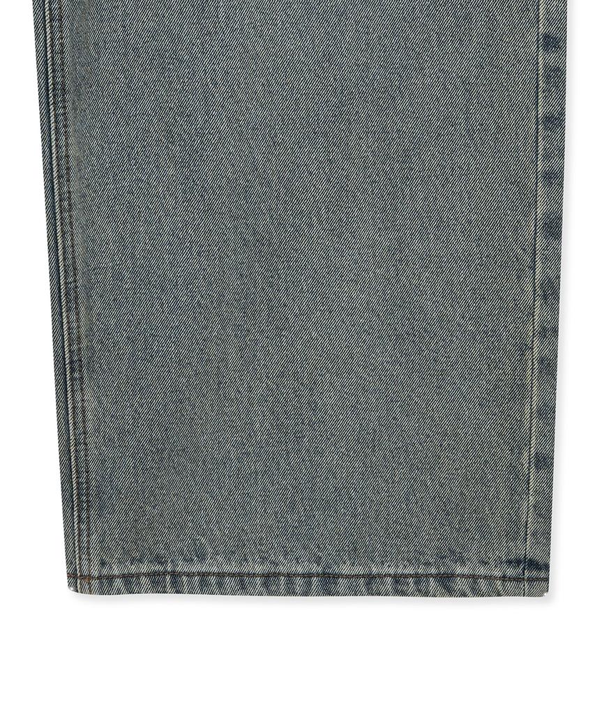 NOIRER Classic Wide Denim Pants (Light Blue)