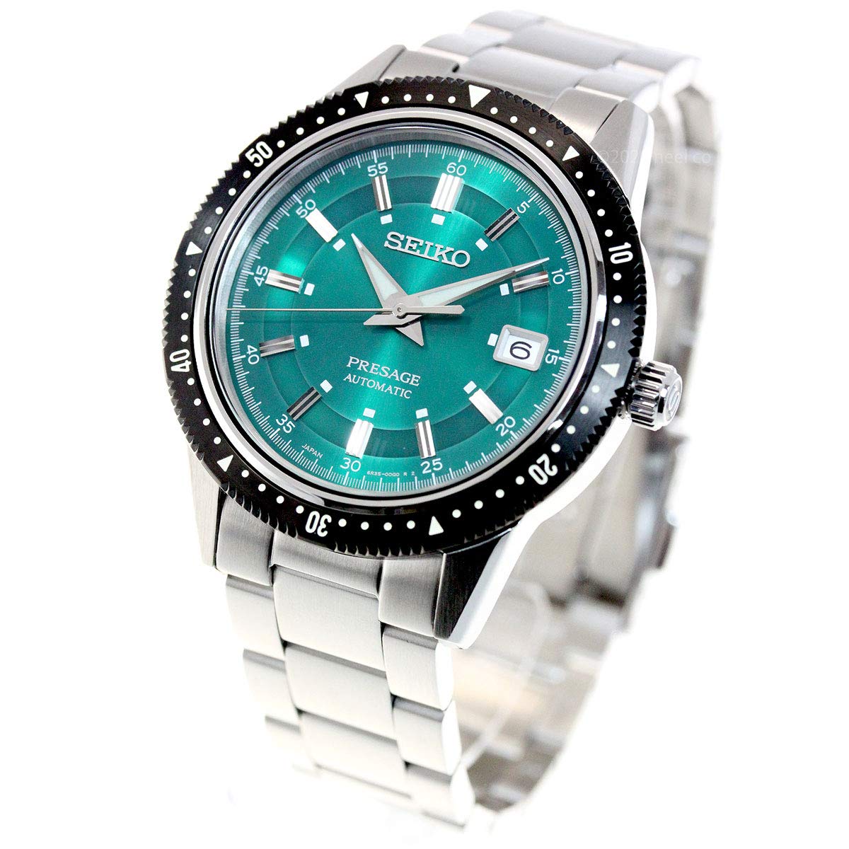 

Seiko Presage 2020 Limited Model Crown Chronograph Design SARX071 Watch Mechanical Automatic Winding Green Shop Men s [Core Exclusive]