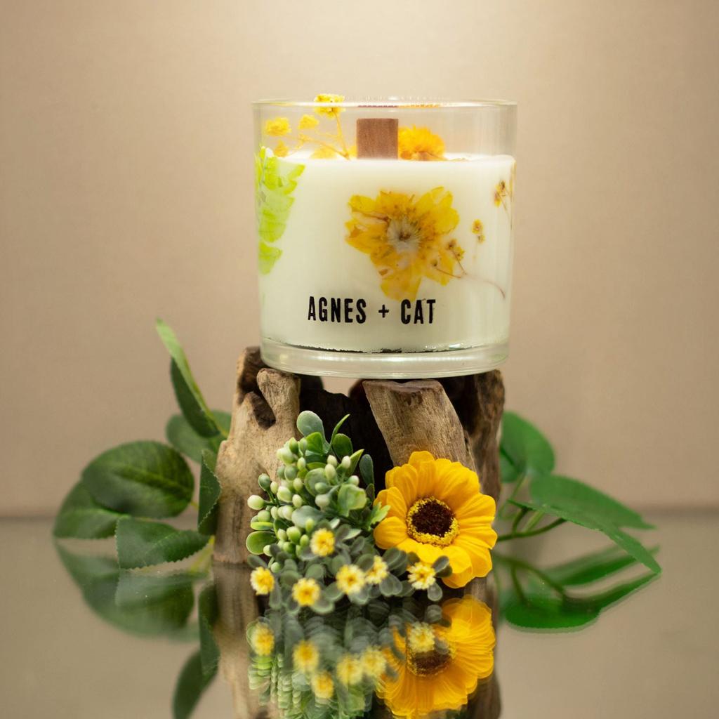 Candela Botanica in Cera di Soia Agnes + Cat – Rydal Oudh