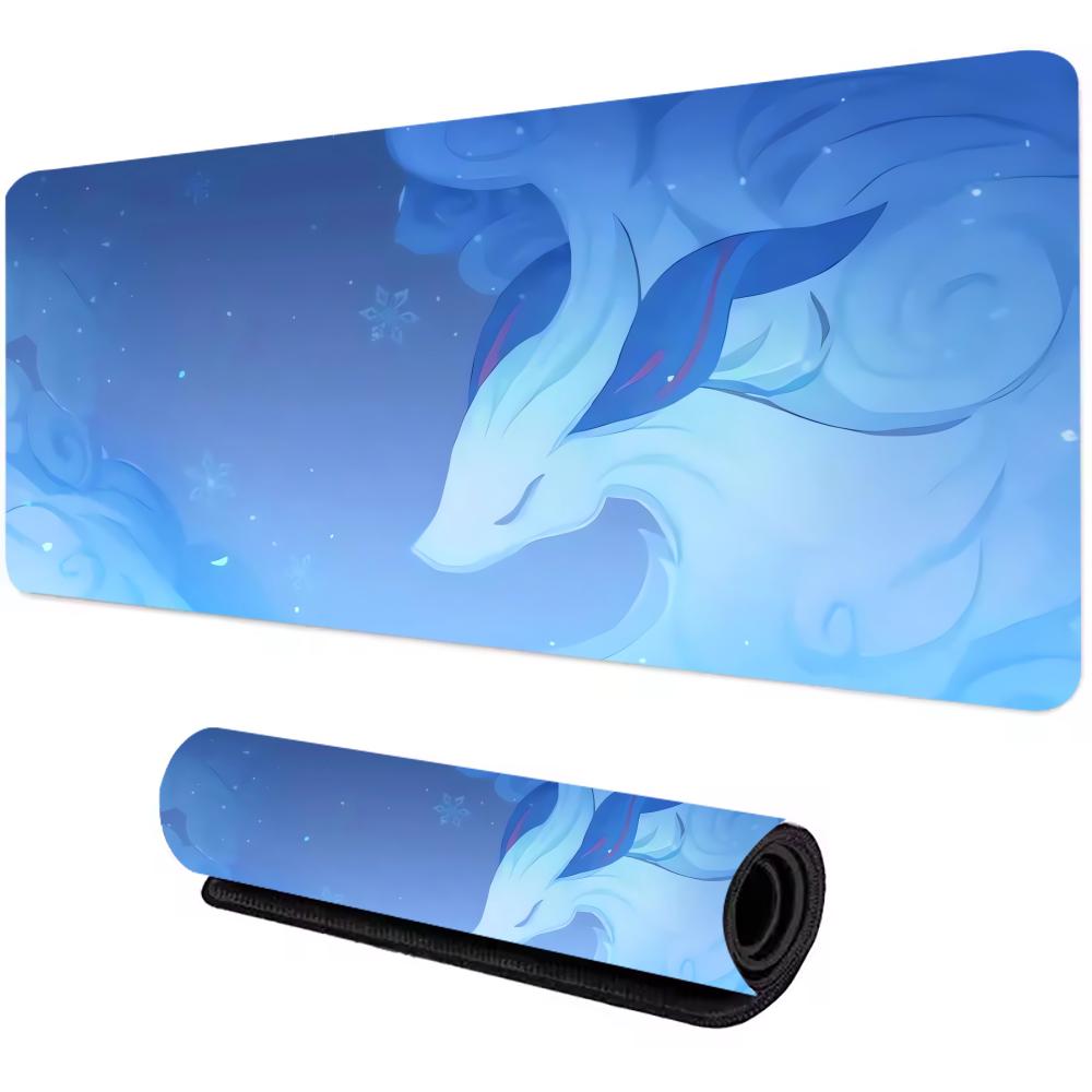 Large Mausepad Genshin Impact Gaming Laptops Gamer Keyboard Pad Pc Accessories Deskmat Mouse Rubber Mat Mousepad