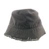 Loewe K820HB1X20 Logo Fringe Cotton Hat Black Cotton Women Used