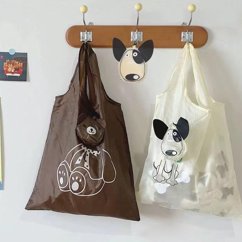 Cartoon Foldable Shopping Bag Portable Large Capacity Supermarket Eco-Friendly Bag