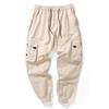 Men's Trendy Cotton Joggers: Versatile Slim Fit Cropped Pants for Spring & Fall