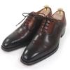 Great MAGNANNI Dress Shoes Medallion Lace-up Business Shoes Brown Used