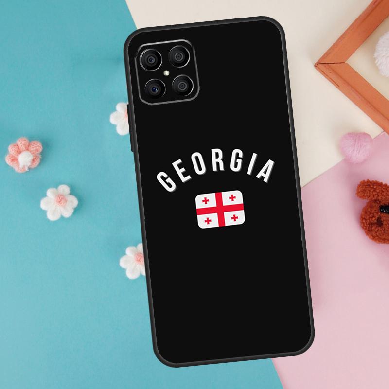 Georgia Flag Case For Honor 200 Pro 50 70 90 X9a X8a X8 X9 X8b X9c X9b Honor Magic 7 5 6 Lite Pro Cover