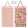 Wall-mounted Shoe Charms Organizer With 180 Holes Hanging Shoe Charm Holder Shoe Decoration Clog Charms Display Badge Storage