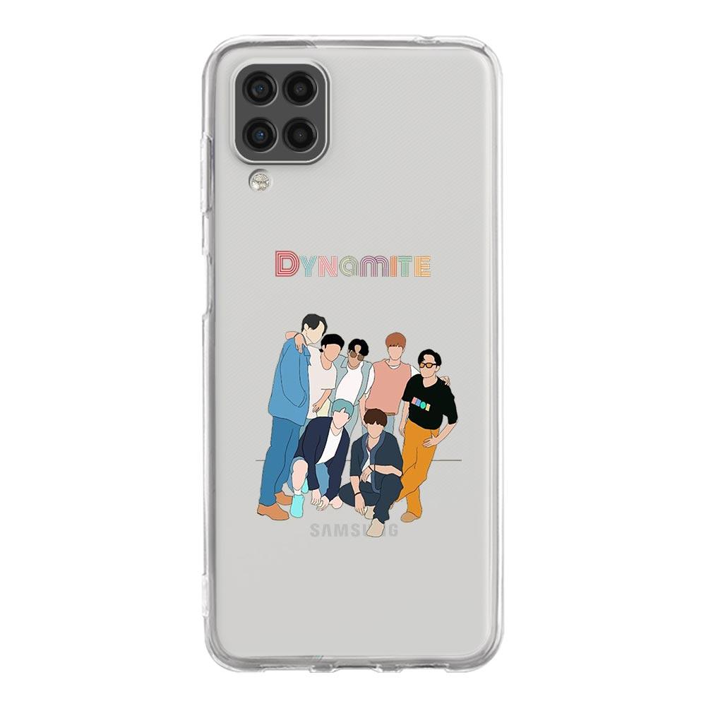 Fashion Kpop Korean DYNAMITE For Samsung Galaxy A51 A71 A21S A12 A11 A31 A41 A01 A03S A13 A33 A73 A53 A52 A32 5G A23 Phone Case