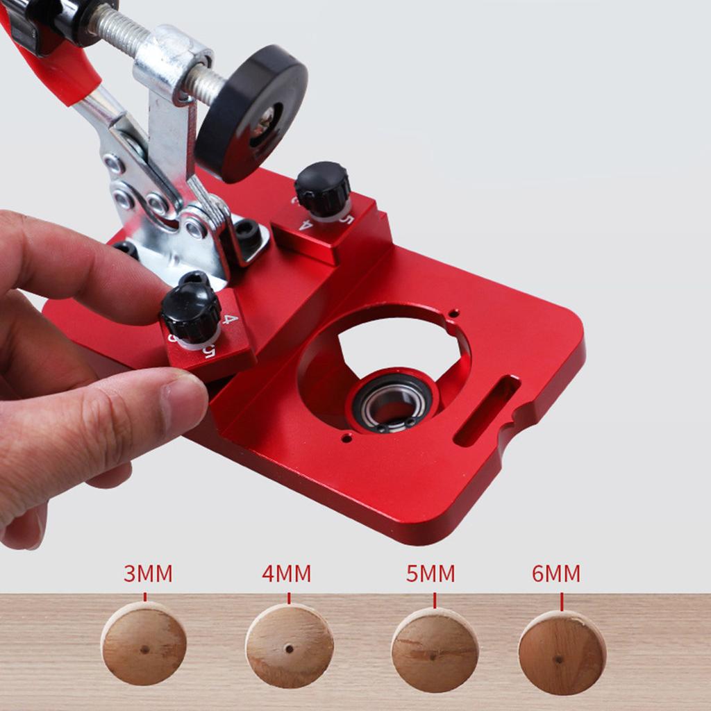 Concealed Positioning Hinge Hole Punch, 35mm Door Hinge Jig Cabinet Hinge Jig Punch Cabinet Hardware Jig
