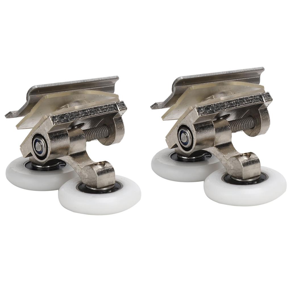 Shower Door Runner Rollers Zinc Alloy Glass Door Pulley Wheels Bathroom Accessory