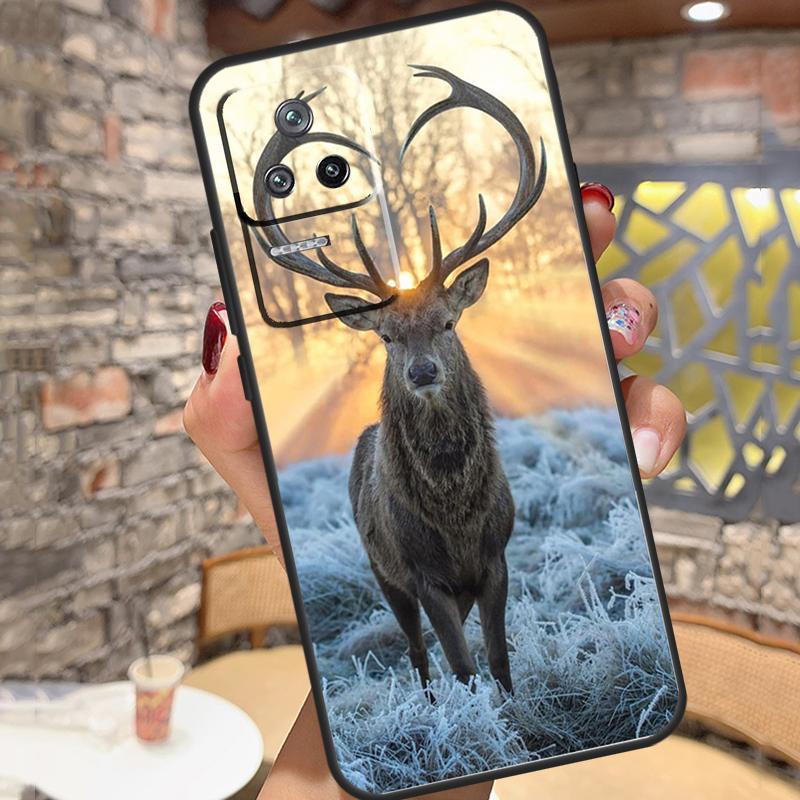 

Deer Hunting Camo Case For Xiaomi 15 14 13 Ultra 11T 12T 13T 14T Pro POCO X7 X6 Pro X3 X5 M6 F5 F6 Pro Cover Xiaomi 15