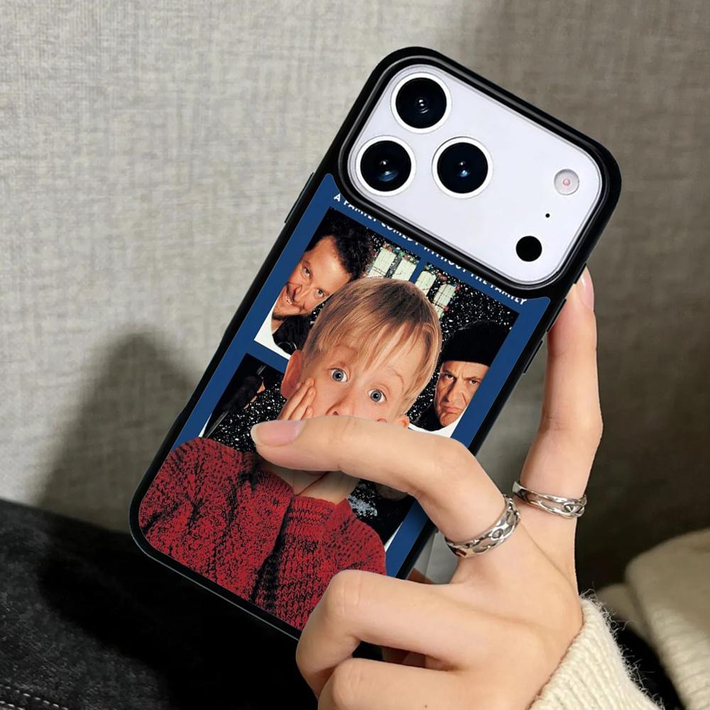 Capa Case for iPhone 17 Air 16 Pro Max 15 Plus 11 13 Mini 14 12 Back Phone Cover Home Alone
