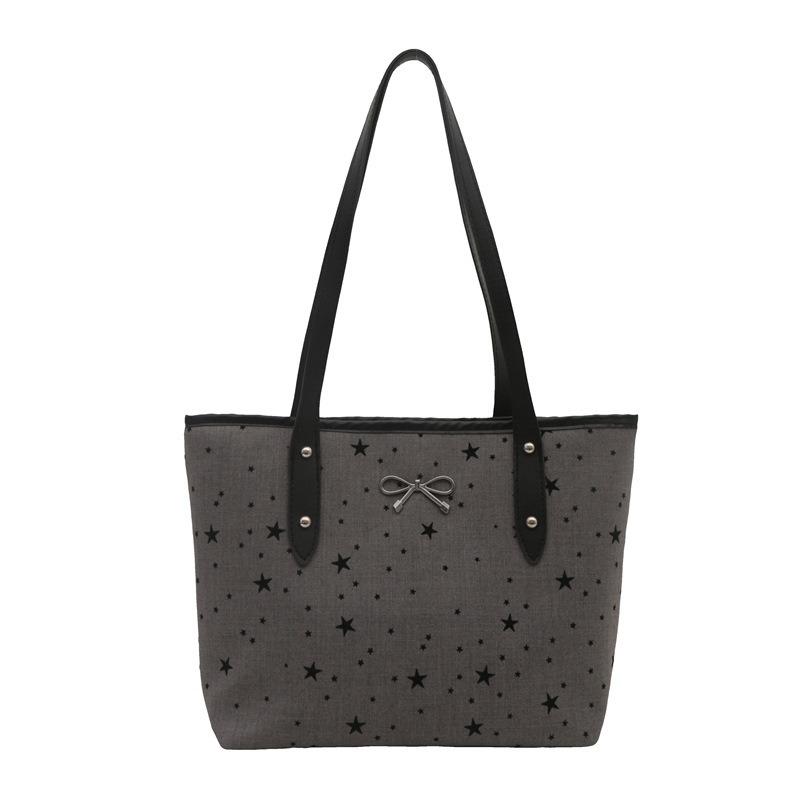 Large Capacity New Casual and Beautiful Popular Bag Female Shoulder College Student Commuting Tote Bag