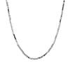 VOYAGE Titanium Steel Crushed Silver Unisex Necklace - Trendy Clavicle Chain, Hip Hop Style