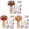 Wood Mushroom Craft Tool Suitable for Darning Embroidery Quilting and Various Textile Art Projects Home or Workshop
