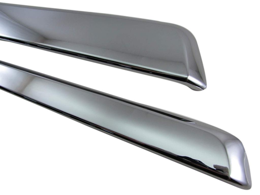 BRIGHTZ Chrome Front Bumper Mould for Hijet Cargo with Part 28631 S321V/S331V (Late Model) [FBUM-MOL-080] (Compatible S, S321, S331, 321, 331) -