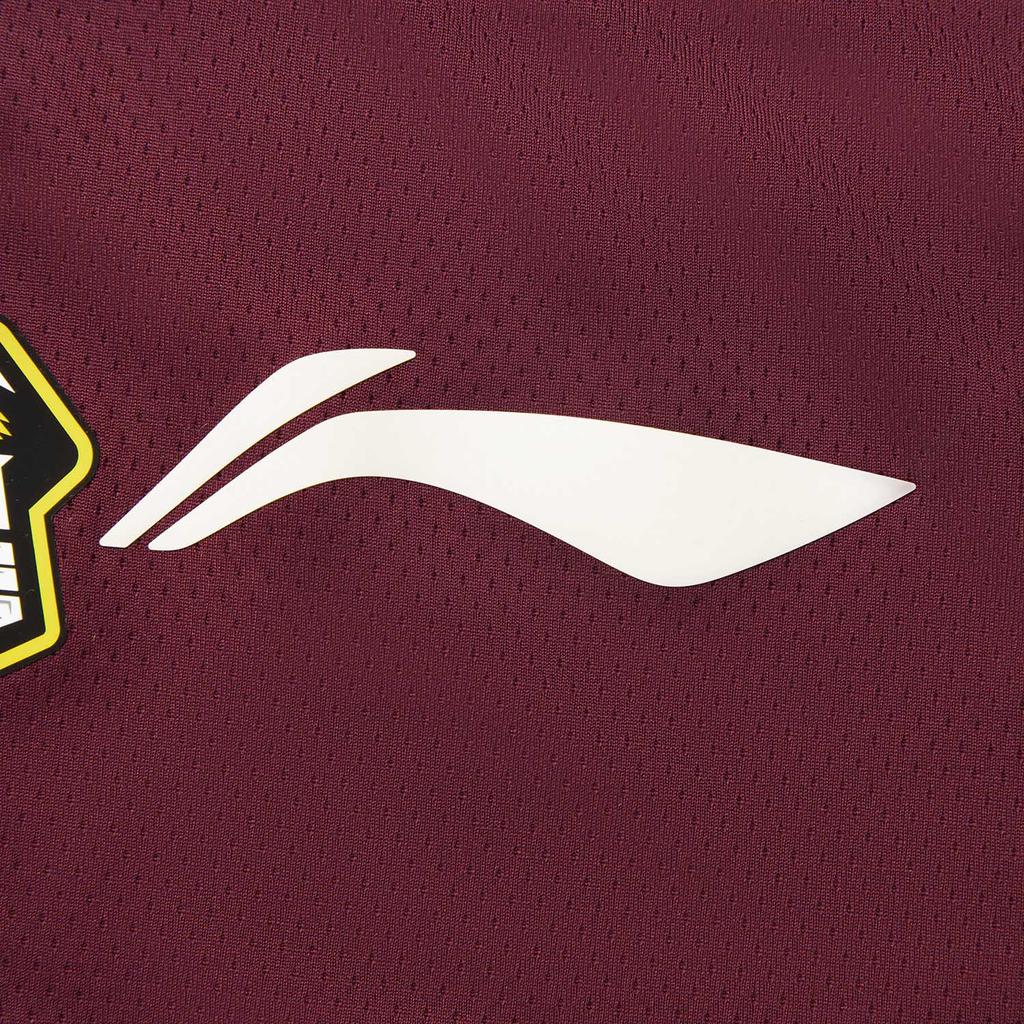 Li Ning Серия CBA Спортивная баскетбольная майка для фанатов Профессиональная баскетбольная майка Унисекс майка Бордовый AAYV213-1