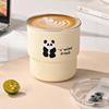 Cartoon Panda 304 Stainless Steel Coffee Cup With Cover Travel Originality Thermal Mug Leak-Proof Thermos Tea Bottle