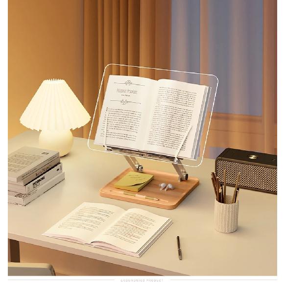 Reading stand Transparent acrylic Multifunctional lifting Children's bed Reading reading stand Desktop stand