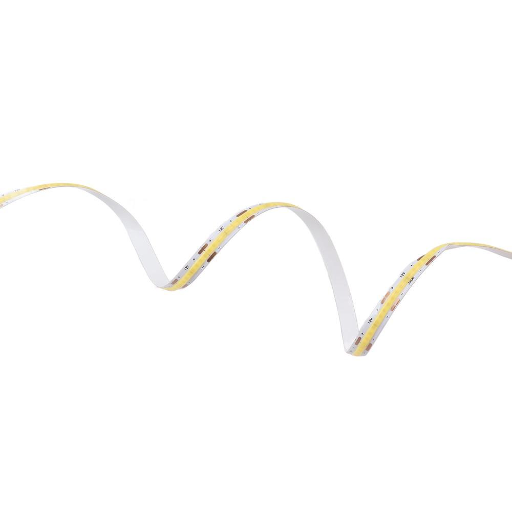 Self Adhesive LED Strip Lamp 90 CRI COB LED Tape Lamp Uniform Glow COB LED Strip Light  Living Room
