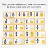 1 Set Fraction Learning Cards Percentage Decimal Fraction Tiles Circles Math Manipulatives Elementary Students