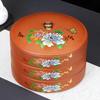 Tea Cake Storage Box Multi-Layer Ceramics Sealed Tank Snack Storage Case Elegant Printing Tea Caddy  Nut Coffee Bean Organizer