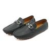 Spring Male Flats Genuine Leather Loafers Men's Slip-On Dress Shoes Casual Walking Shoes Business Men's Designer Shoes