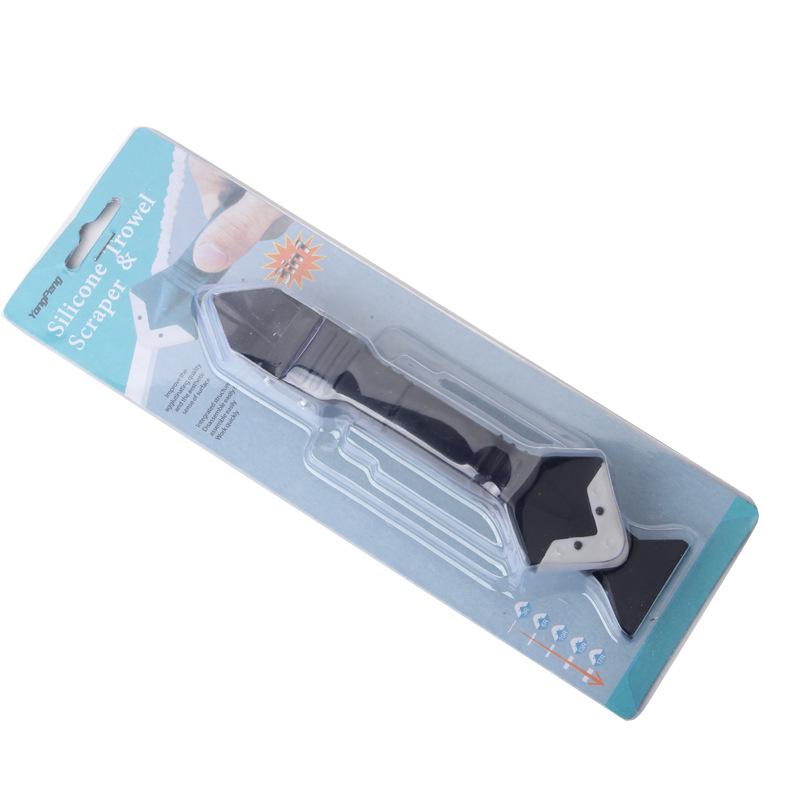 5-Piece Seam Tools: Glass & Plastic Glue Scrapers, Yin-Yang Corner Shovel Set