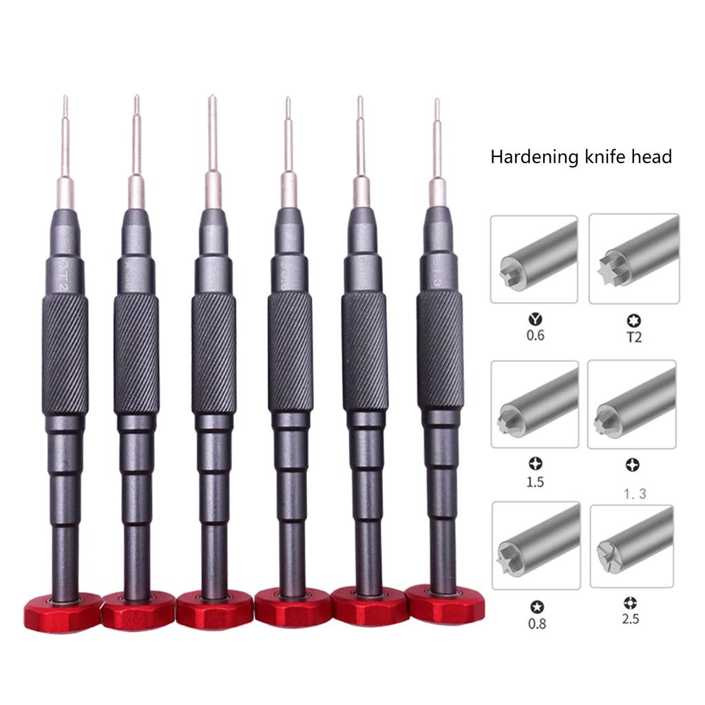 3D Precision Screwdriver T2 0.6Y 0.8 1.5 1.3 2.5 T1 Screwdrivers Bolt Driver Mobile Phone Disassembly Repair Hand Tool