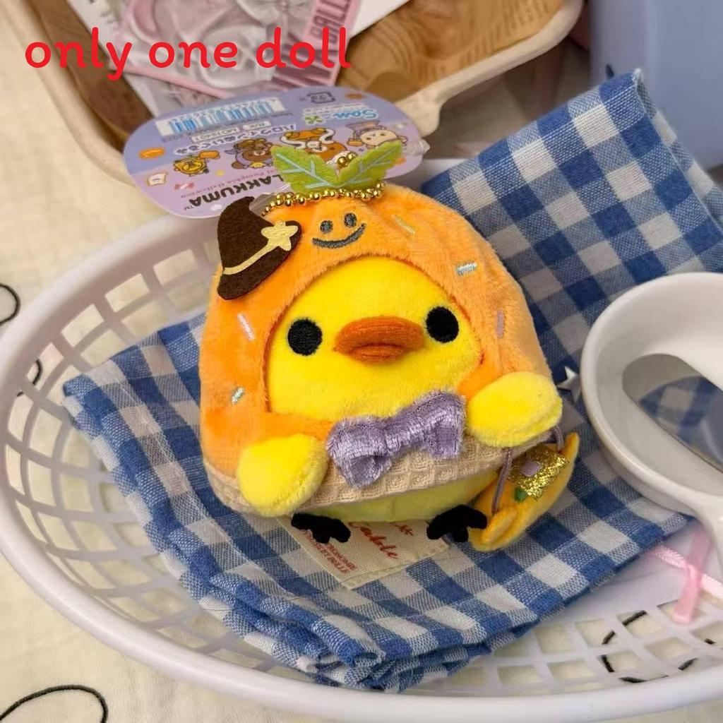

Rilakkuma Halloween Plush Toy Pumpkin Bear With Bat And Chick For Kids And Collectors Cloak