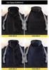 Men's Three-Stripe Hooded Windbreaker Jacket - Trendy High Street Casual Fashion for Spring and Autumn.