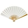 Kozasan (Rakugo Fan) Plain 7.5 Inches White Fan 2184