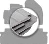 Gray Car Mats For: Toyota Verso Minivan (2009-2013)