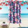 Colorful Floral Pattern Design Beach Towel Quick-drying for Travel Outdoor Sports Jogging Beach and Swimming