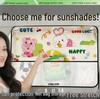 Car Sunshade Privacy Curtains, No Installation Needed, for Rear Side Windows