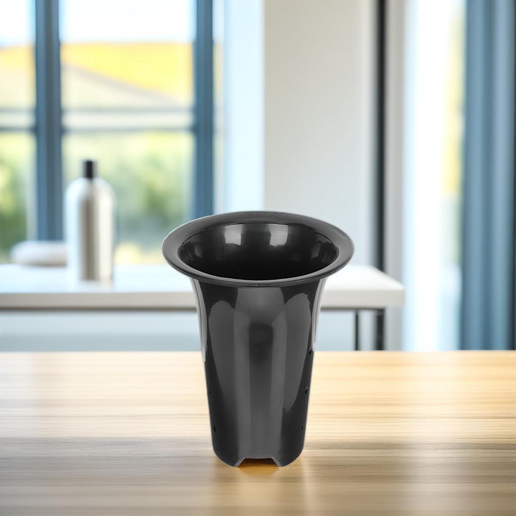 10 Stück Professionelle Orchideentöpfe Kunststoff Atmungsaktiv Blumen-Anzuchttöpfe Wurzelkontroll-Pflanzgefäße Innenbereich Haushalt Blume