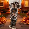 Women's Halloween Printed Stretchy Leggings Pants for Cozy Casual Home Wear