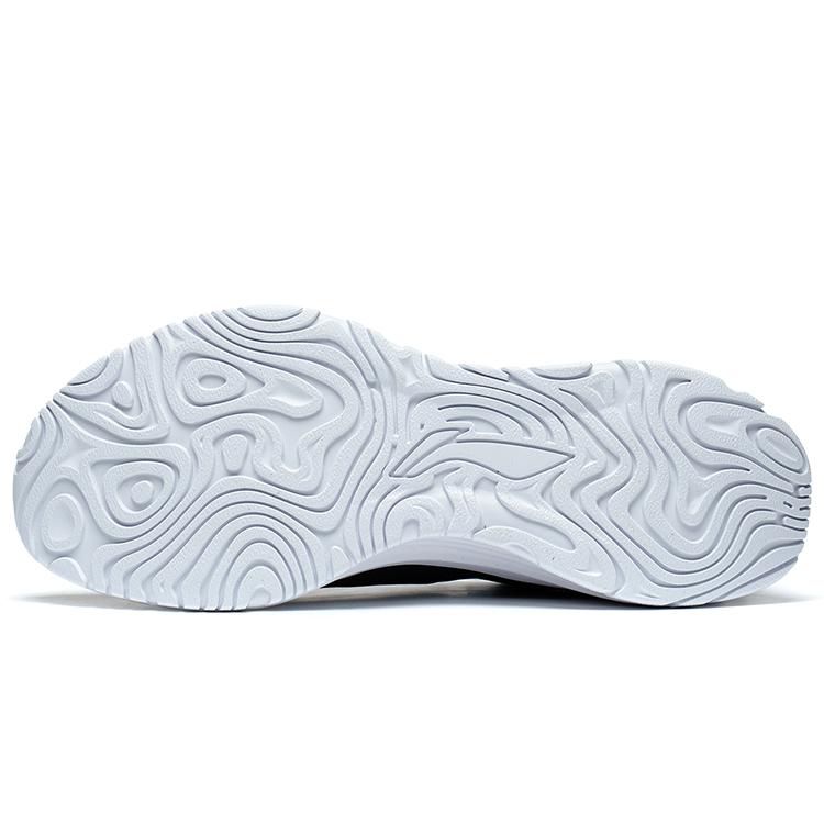 New LiNing YueYing Element Wear Resistant Breathable Rebound Low Top LIGHT FOAM Running Shoes Men's Black ARHT005-8