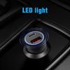 USB Cigarette Lighter Car Charger PD&QC Charger for IPhone PD 30W Quick Charge QC 18W Fast Charger  Mini Car Charger with IPhone Samsung Galaxy